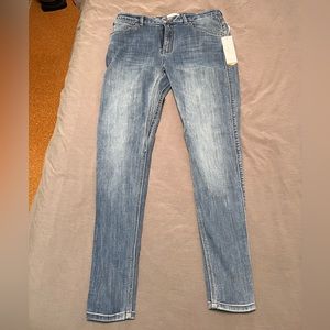 Duer skinny aged light stain women’s jeans in 31x31